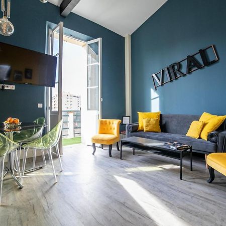 The Loft - Superb 2 Bedrooms On Top Floor With Terrace - 10Min To Palais & Beach! كان المظهر الخارجي الصورة